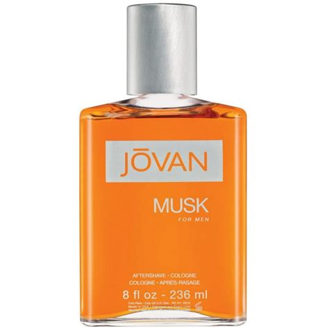 jovan musk aftershave cologne 8 oz.